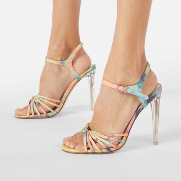 Shoes - Multi-Colored Heels — Spring Shoes — Size 9